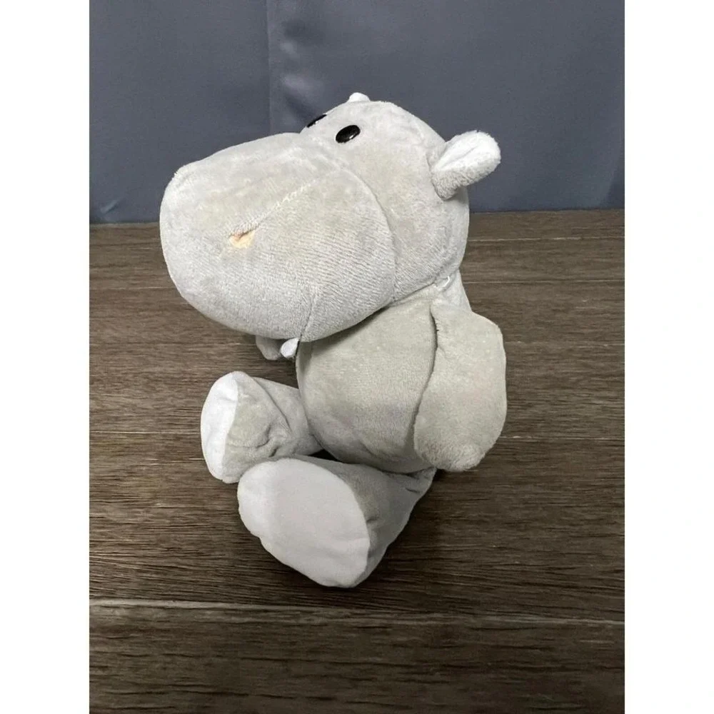Hippo Plush Stuffed Animal Soft Toy Kids Room‎ Decor Nursery Cute
